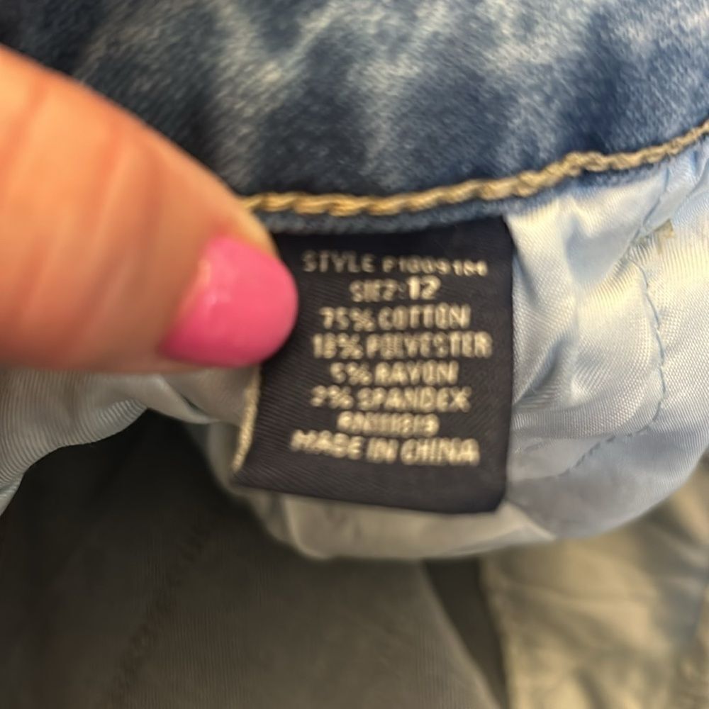 One Republic For All cropped denim jeans Size 12 EUC - Picture 8 of 9